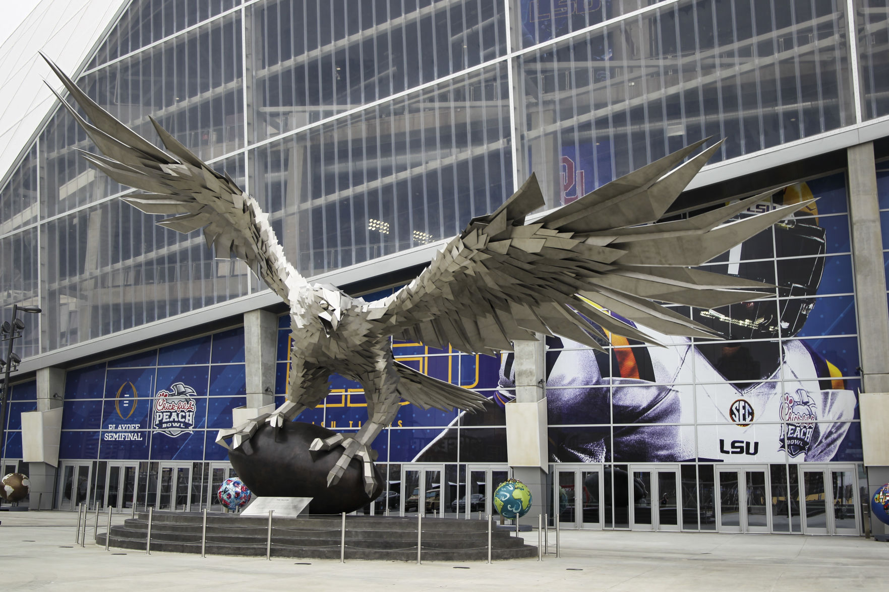 Falcon Statue